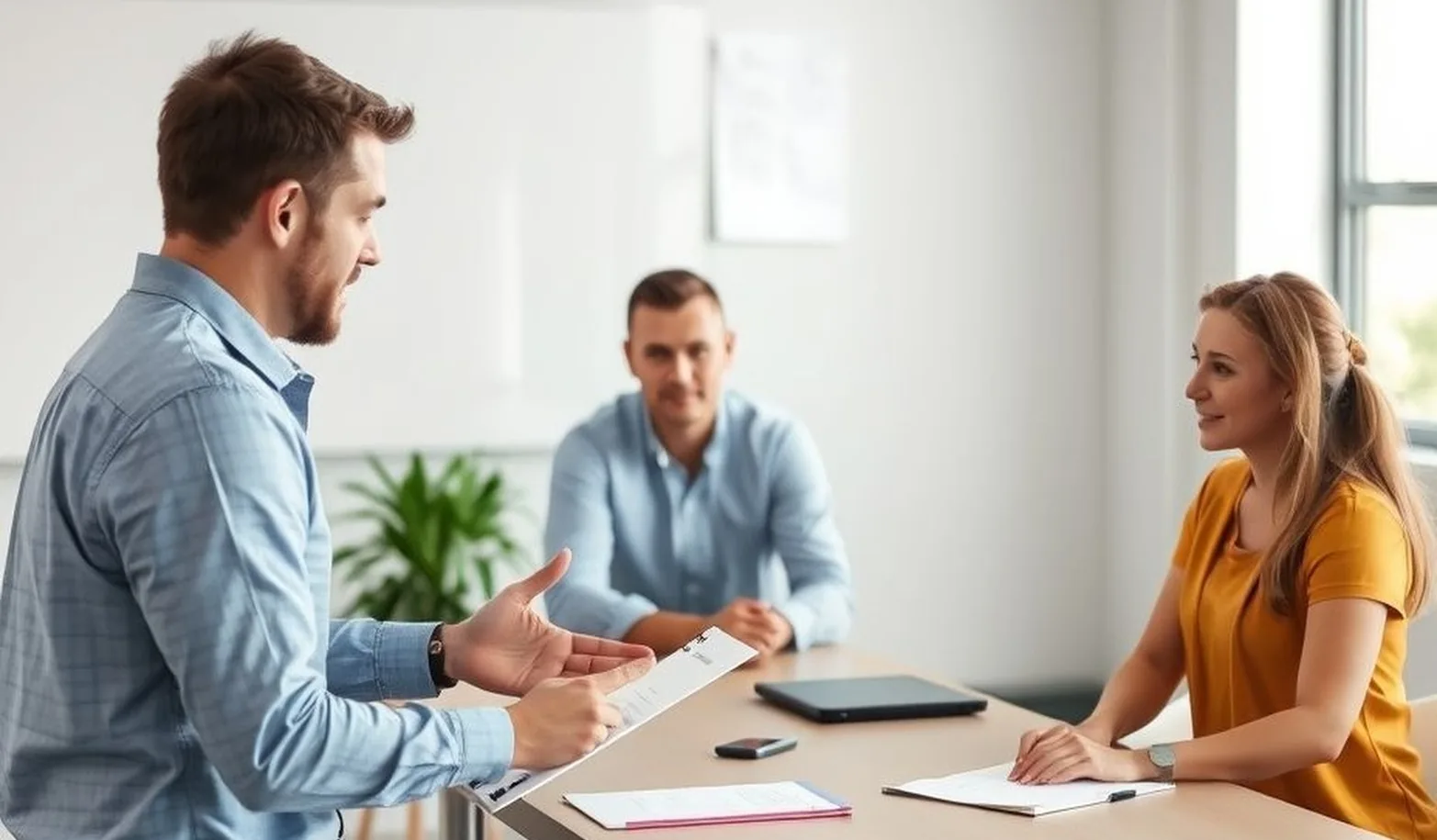 Professional coaching session